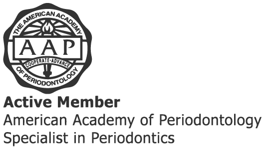 Active member of the American Academy of Periodontology
